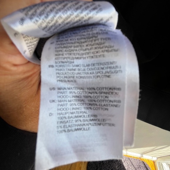 Adidas Pullover Hoodie Sweatshirt Trefoil Logo Black Comfy Casual - Picture 6 of 10